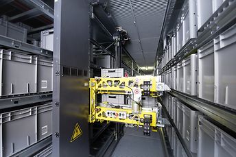 Automatizált raktár a Klingspornál
