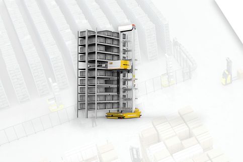 Shelving Systems & SSI Mobile Robot