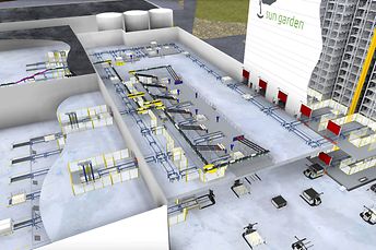 SSI Schaefer deploys AGV fleet and more for Sun Garden distribution centerSun