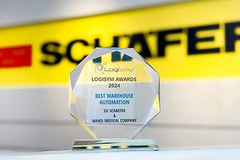 LogiSYM Awards 2024 díj a Legjobb Raktárautomatizálási Vállalat kategóriában