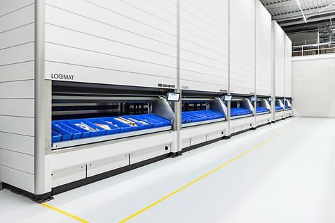 6 SSI LOGIMAT Vertical Lift Modules have been installed at Hardinge Kellenberger