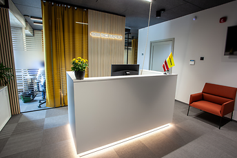 Reception desk Riga Office